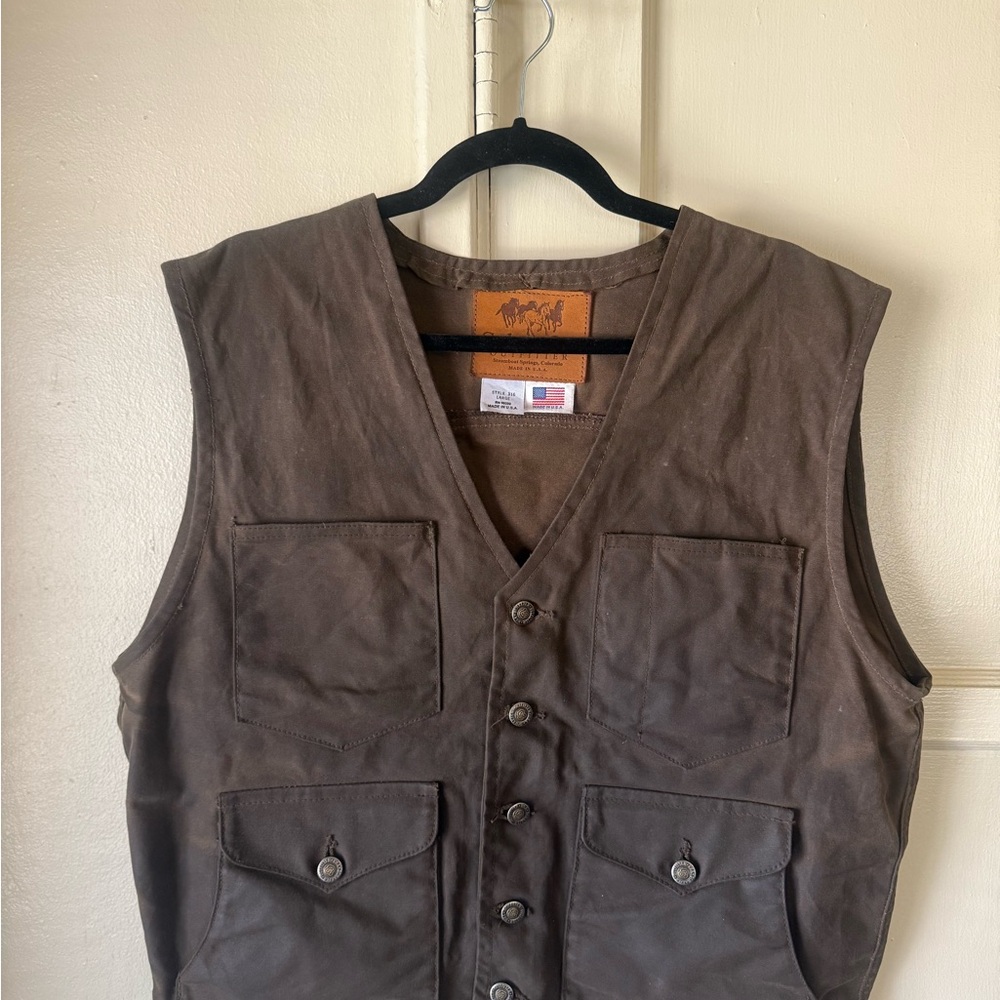 Schaefer RangeWax Mesquite Vest (brown)